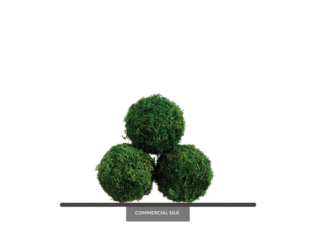 Artificial Sphagnum Moss Ball