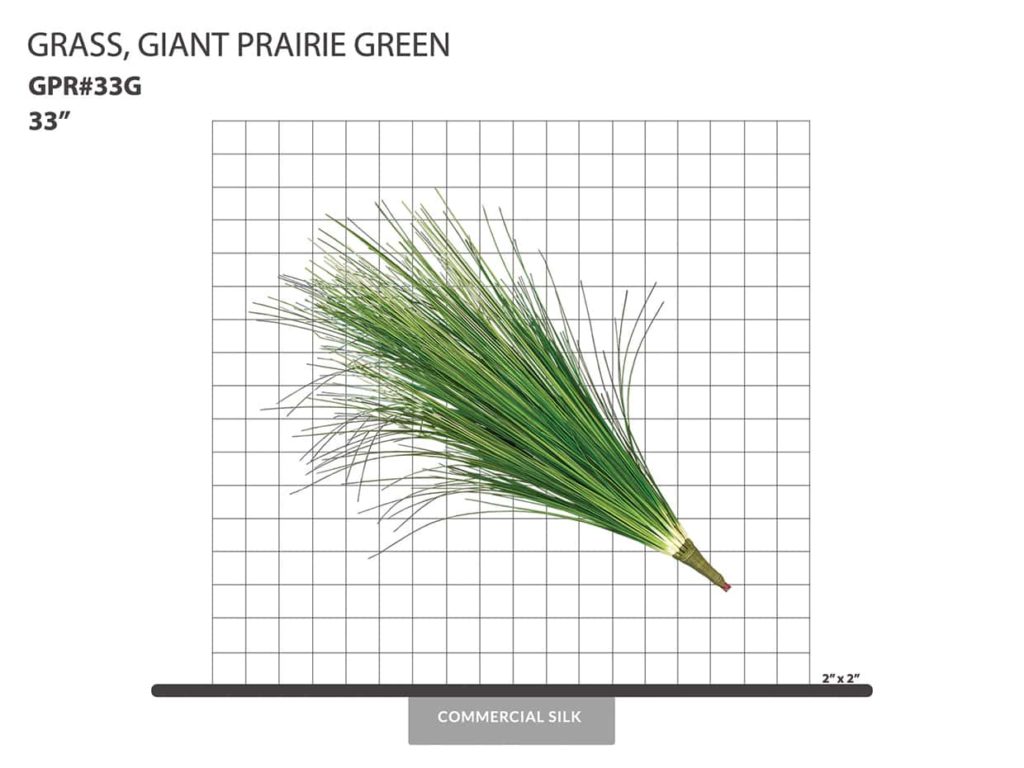 Giant Prairie Grass Foliage (green) ID# GPR#33G