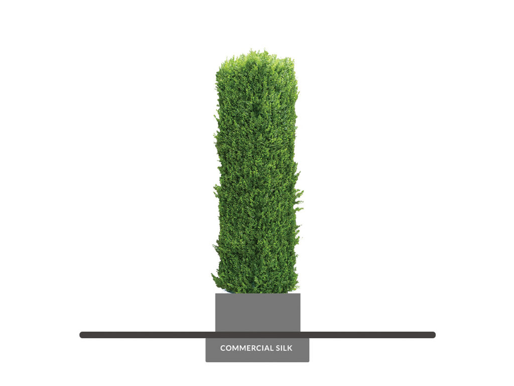 Artificial Juniper Topiary Column Outdoor