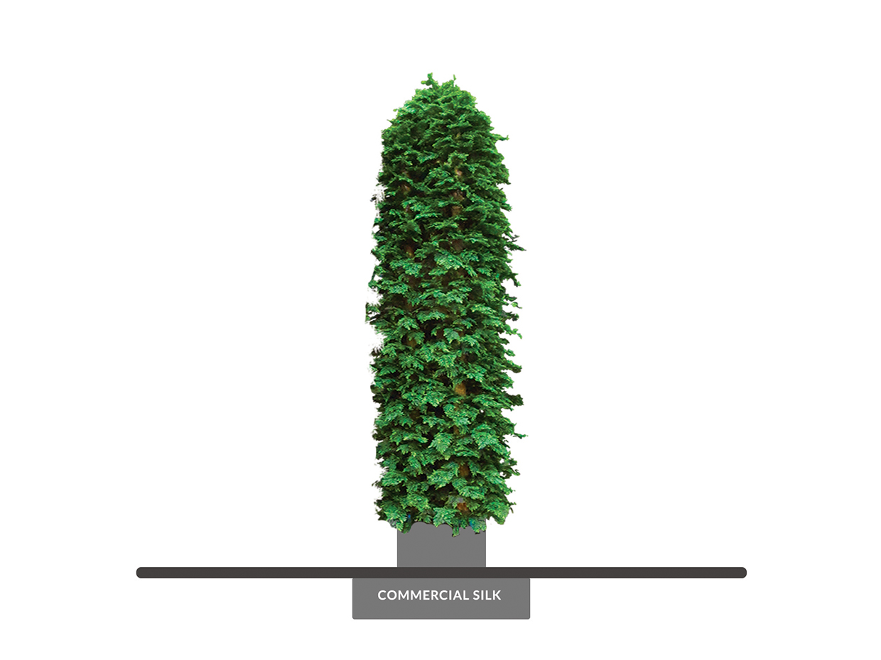 Artificial Cedar Privacy Screen Outdoor