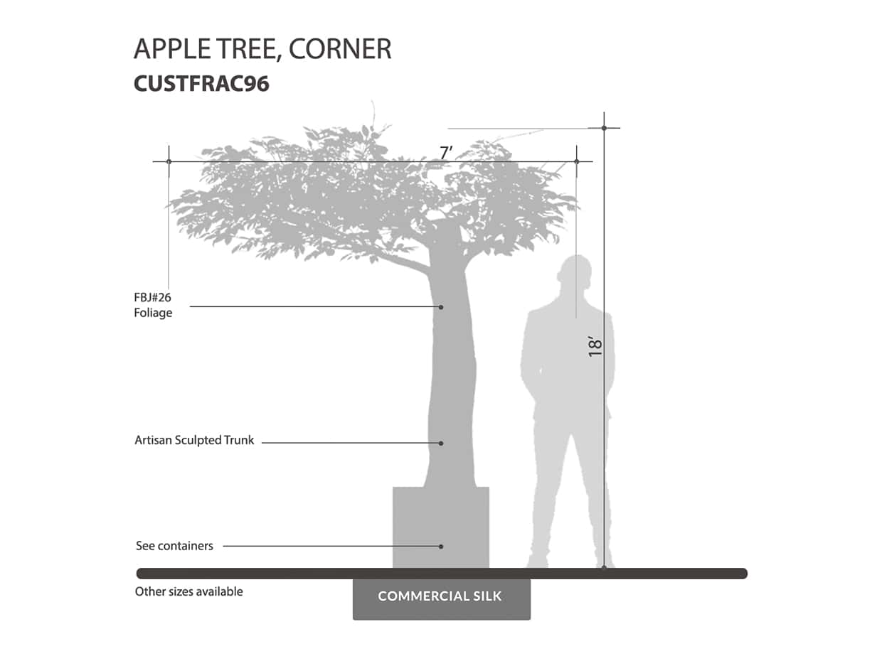 Apple Tree, Corner ID# CUSTFRAC96