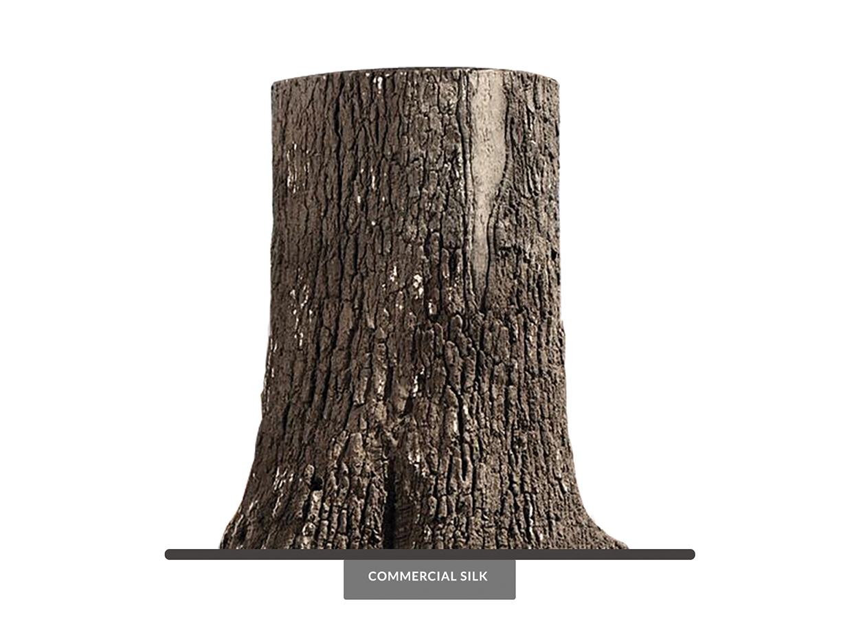 Fake Large Oak Tree Stump