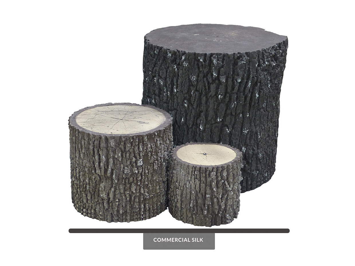 Artificial Oak Tree Stump
