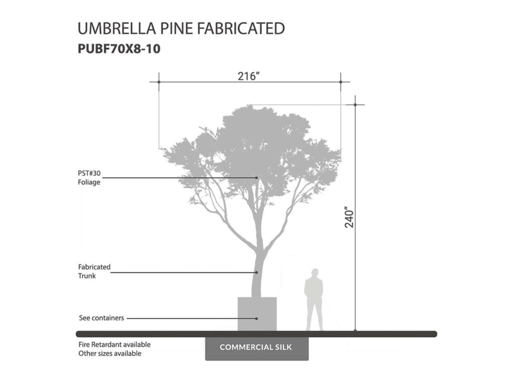 Pine Tree, Umbrella ID# PUBFY0X8-10