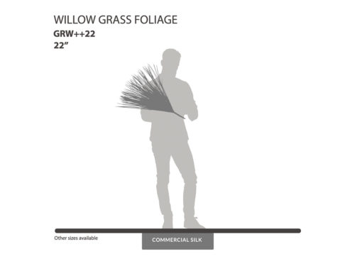 Willow Grass Foliage ID# GRW++22