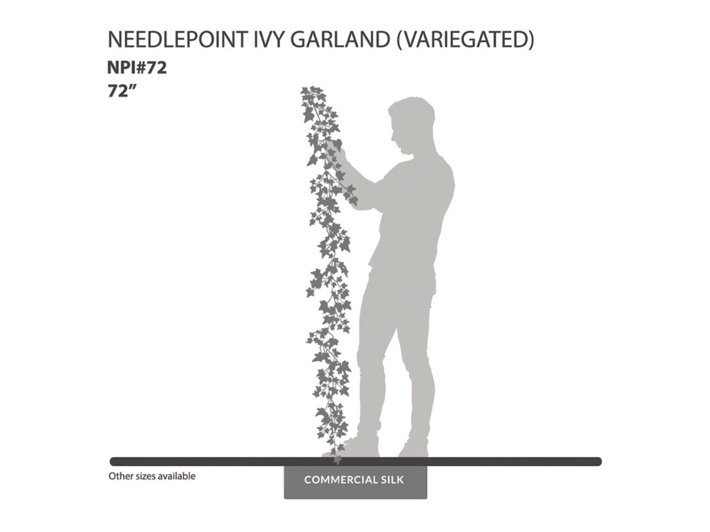 Needlepoint Ivy Garland ID# NPI#72