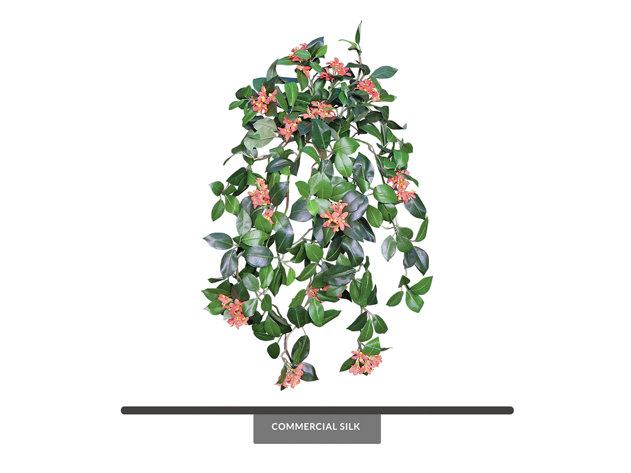 Jasmine Vine Plant Fake Leaves And Vines Commercial Silk