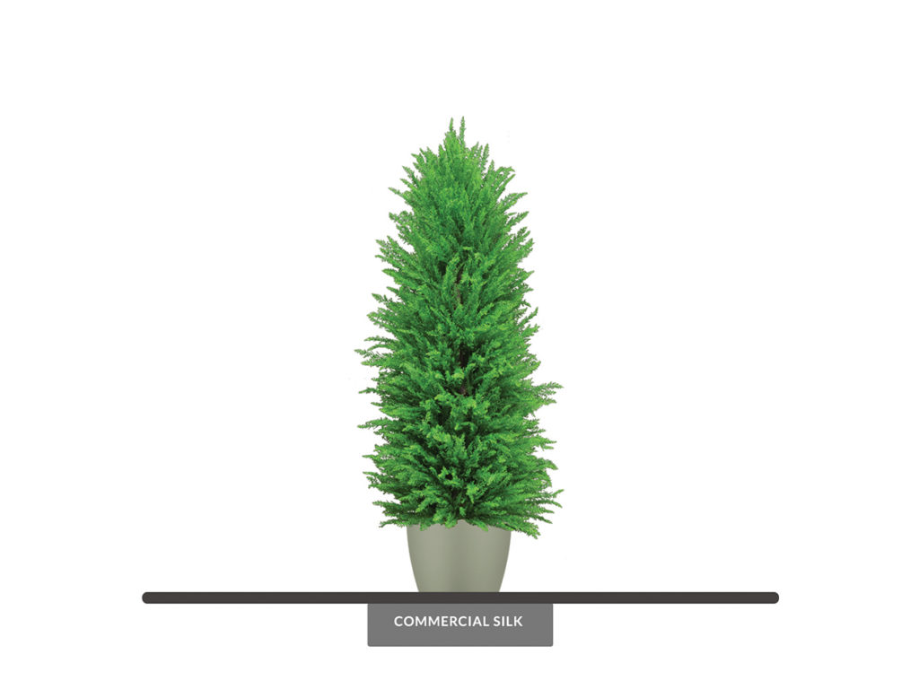 Fake Cypress Pyramidal Topiary