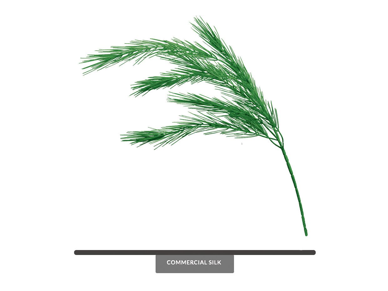 Artificial Limber Pine Branches