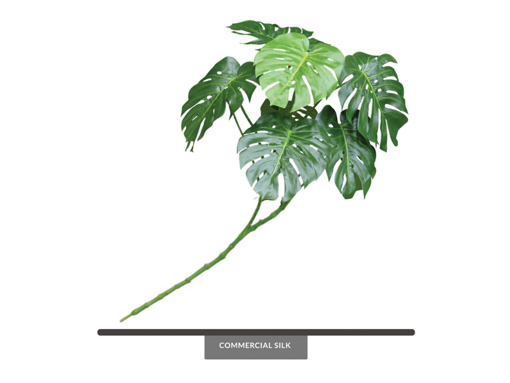 Artificial Split Leaf Philodendron Bushes