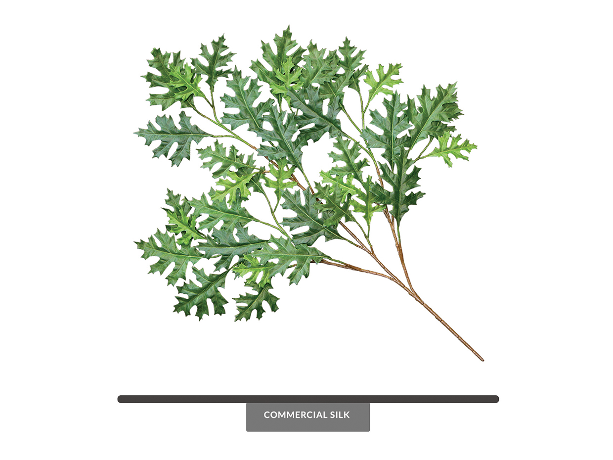 Artificial Red Oak Tree Branches