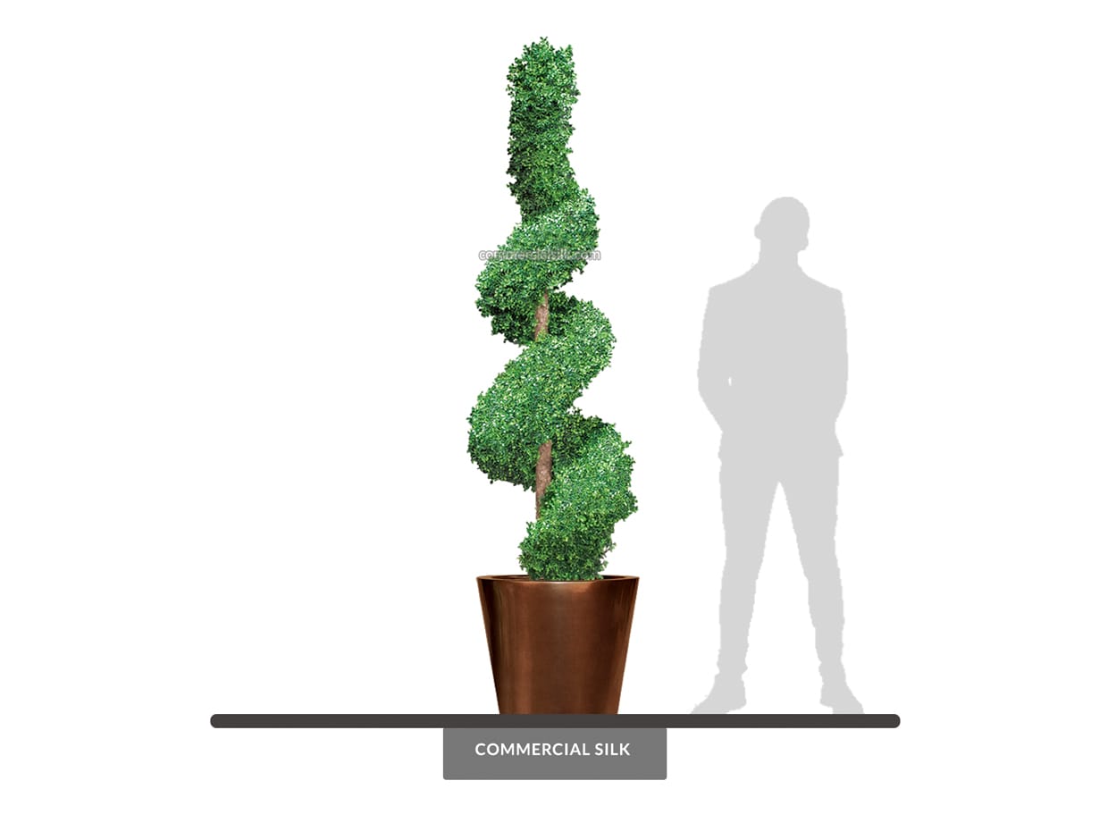 artificial boxwood topiaries 
