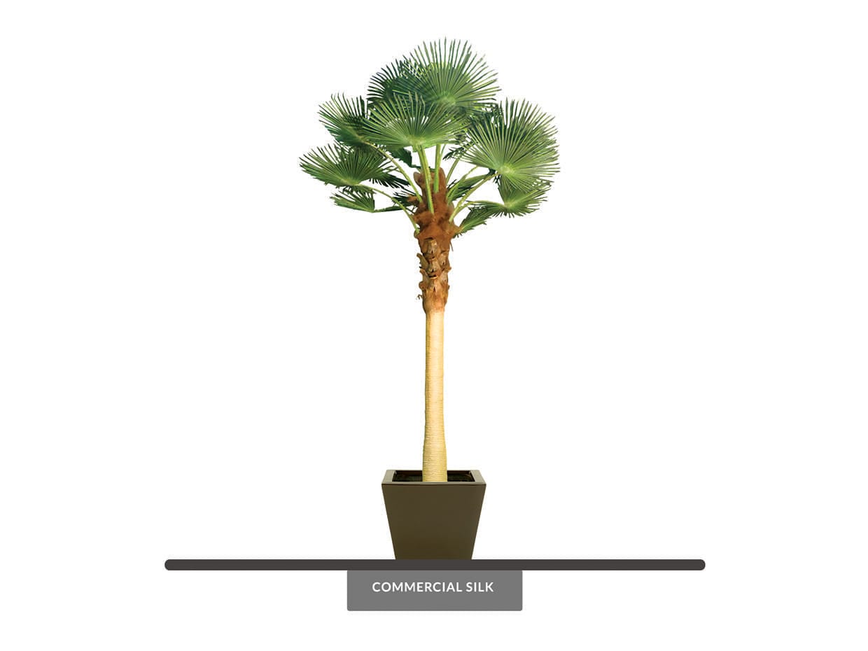 Outdoor Fan Palm Tree 12 Ft, Outdoor Fake Trees