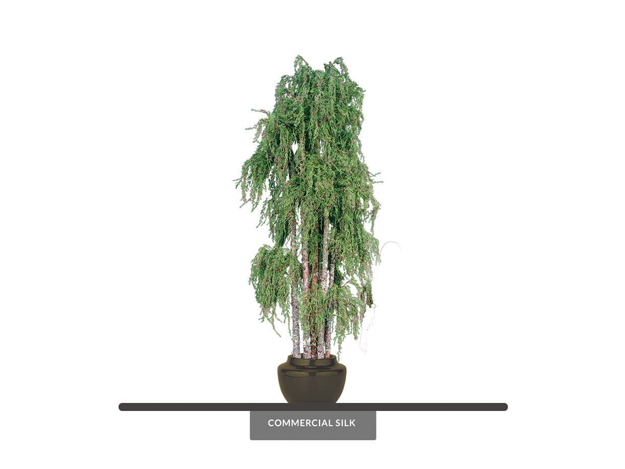 Artificial Weeping Cypress Evergreen Tree