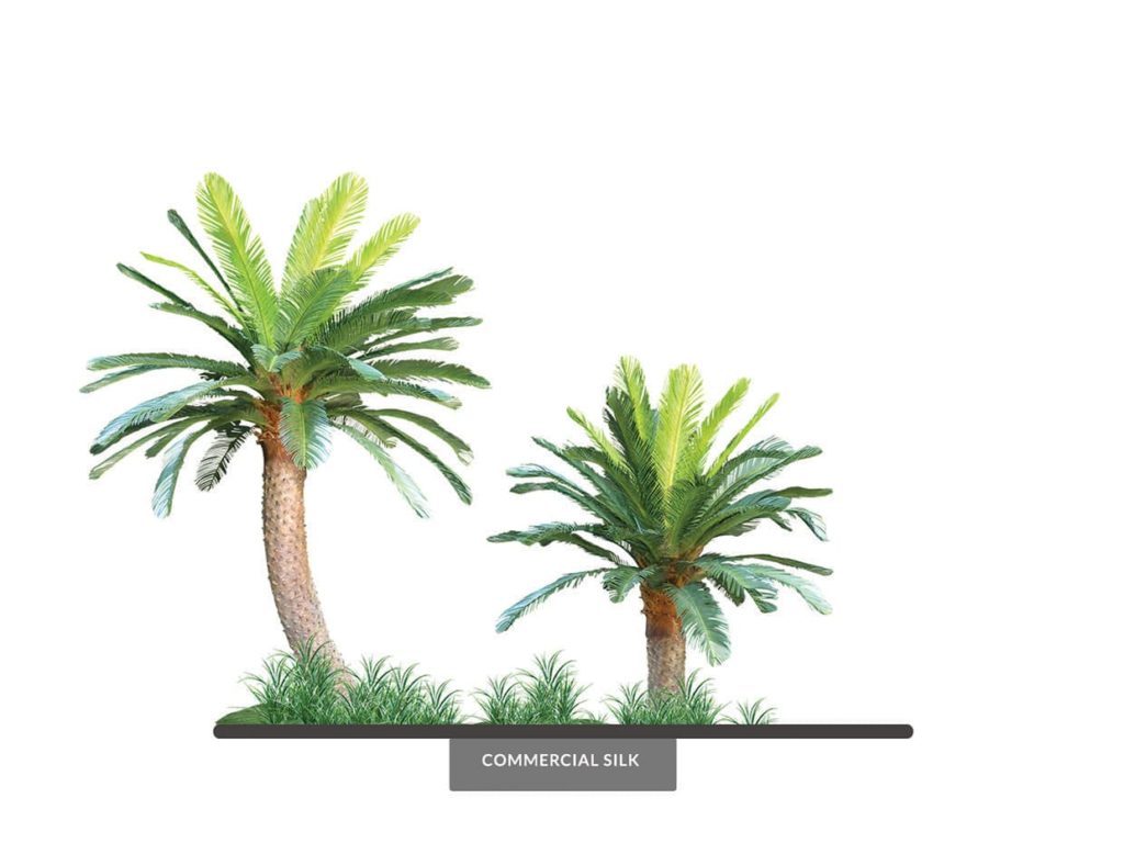 Artificial Cycas Palm Trees Outdoor