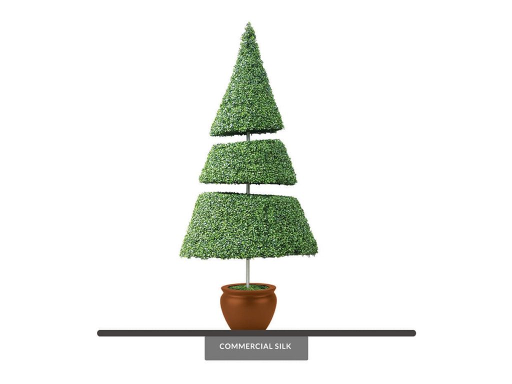 Artificial Cone Topiary Outdoor