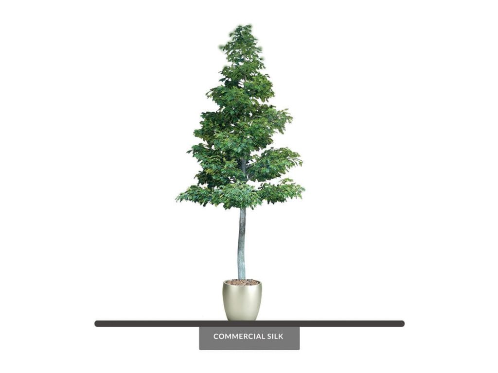 Artificial Pin Oak Tree