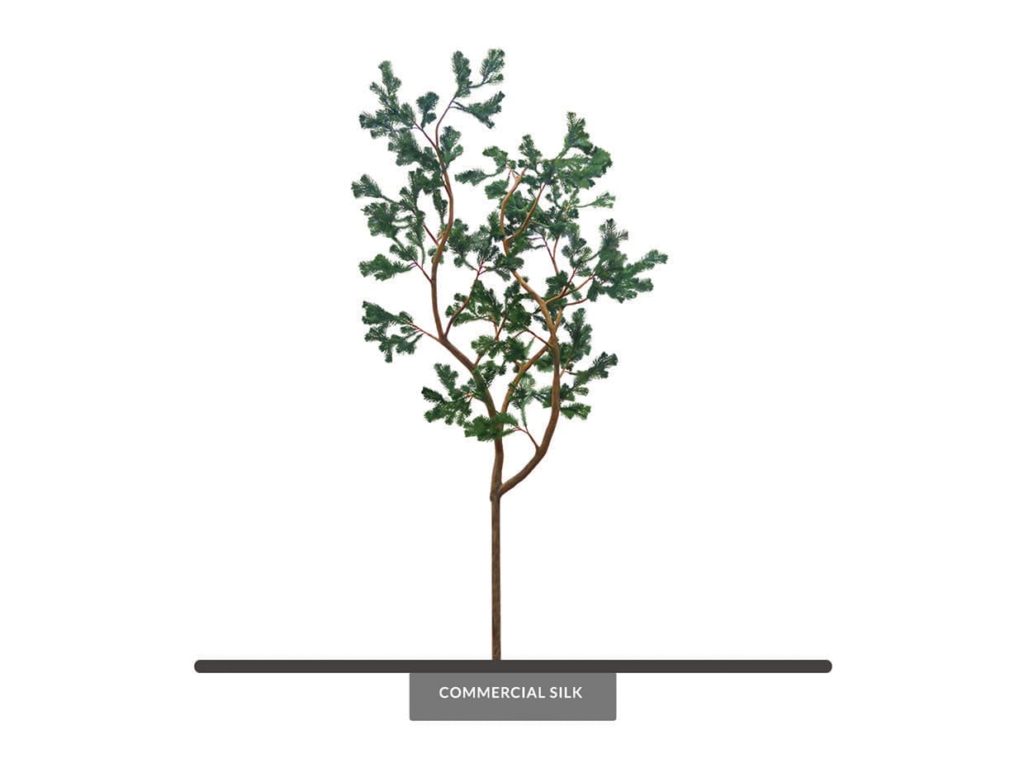 Artificial Short Needle Pine Tree Outdoor