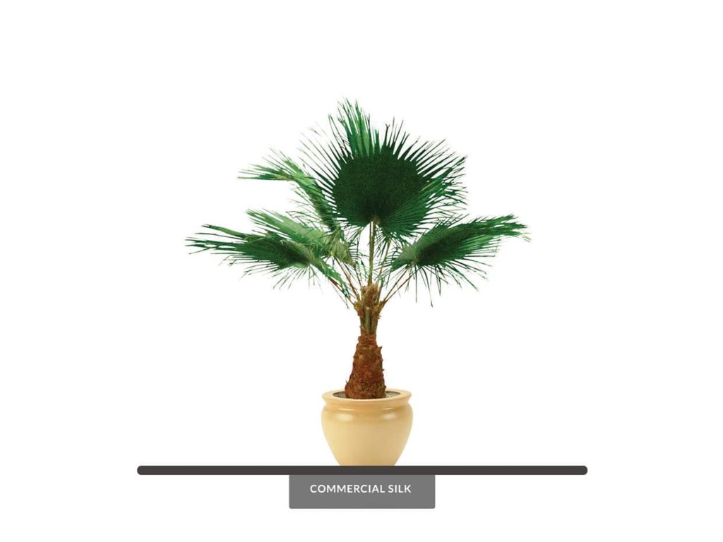 Artificial Fan Palm Tree