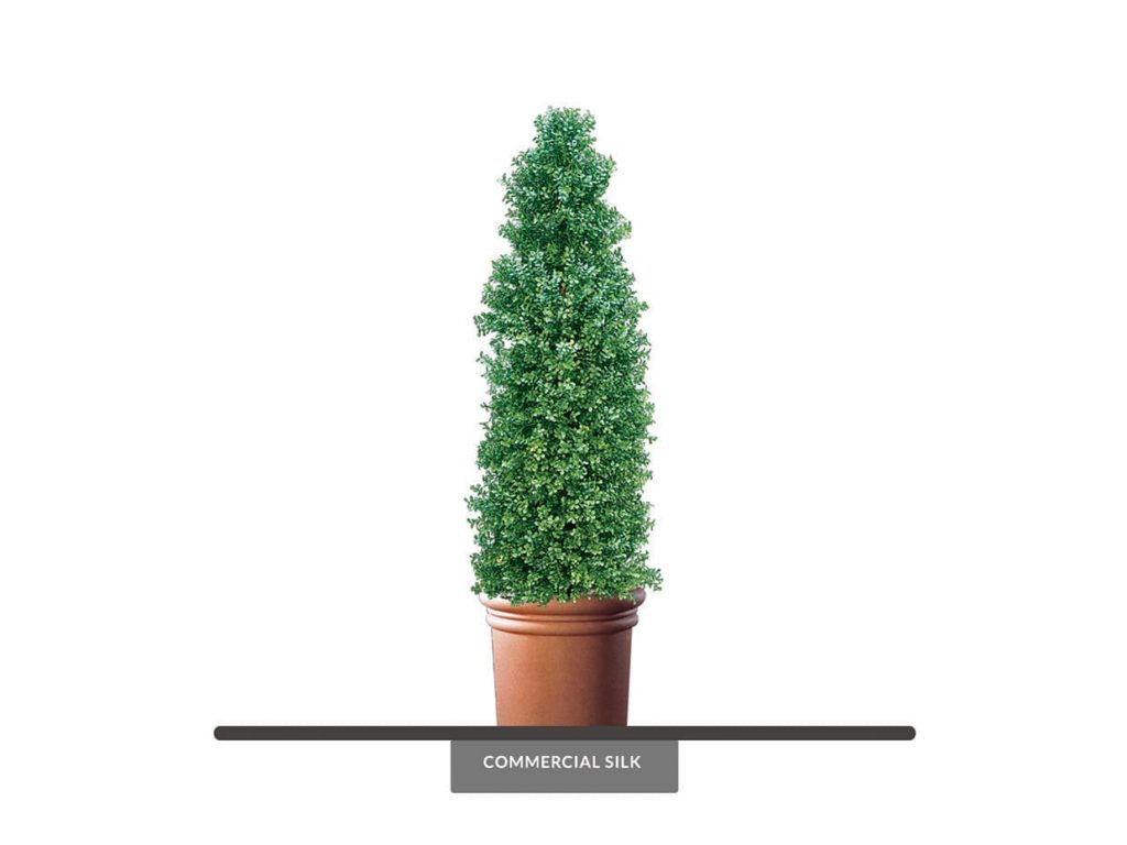 Artificial Cypress Topiary