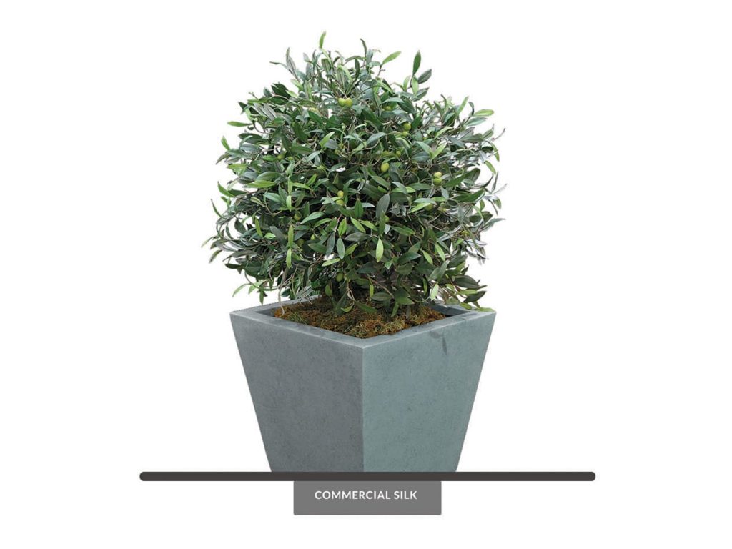 Artificial Mediterranean Olive Tree Topiary Ball
