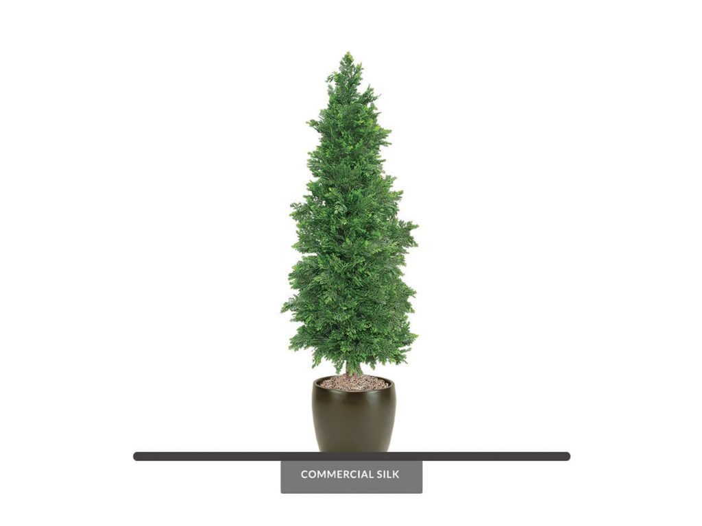 Artificial Cedar Cypress Topiary Outdoor