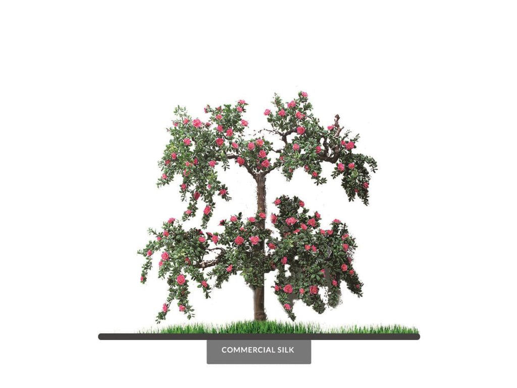 Artificial Azalea Espalier Tree (Outdoor)