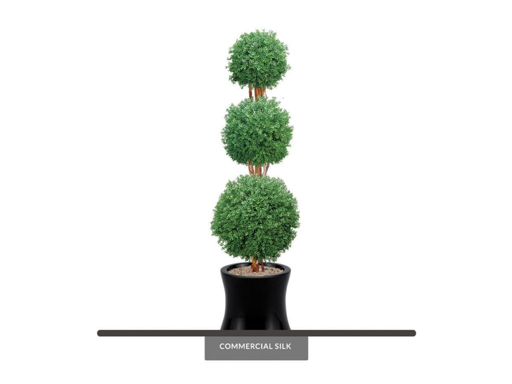 Faux Boxwood Topiary Balls