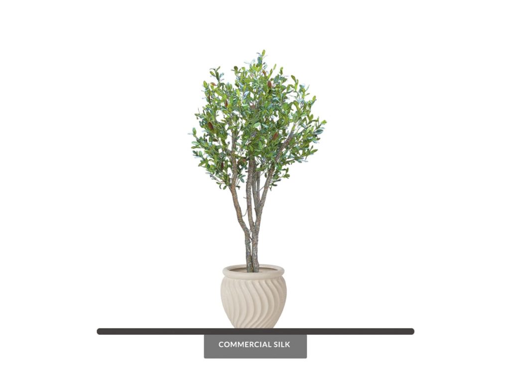 Indoor Coast Live Oak Faux Tree