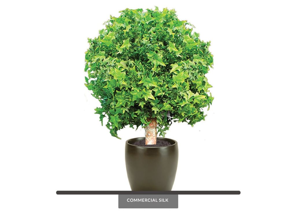 Artificial English Ivy Topiary Ball Outdoor
