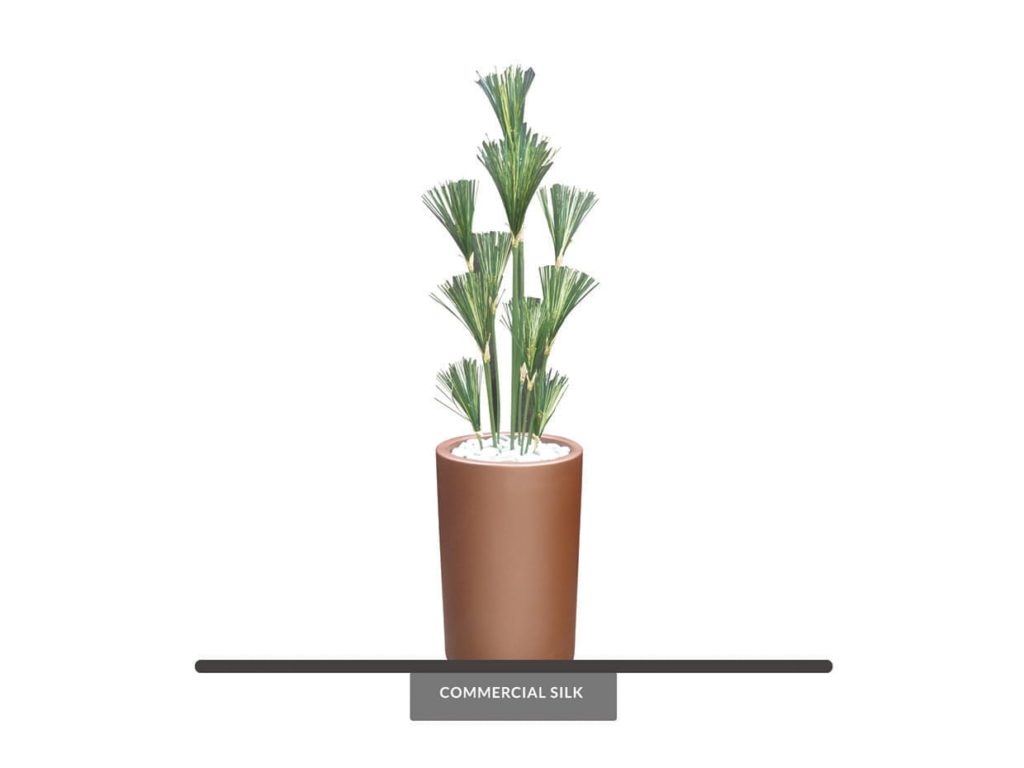 Artificial Papyrus Grass Indoor Plant