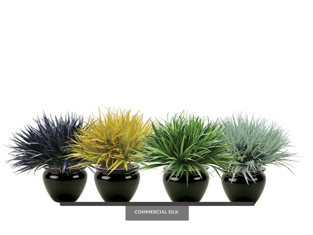 Artificial Vanilla Grass Plant