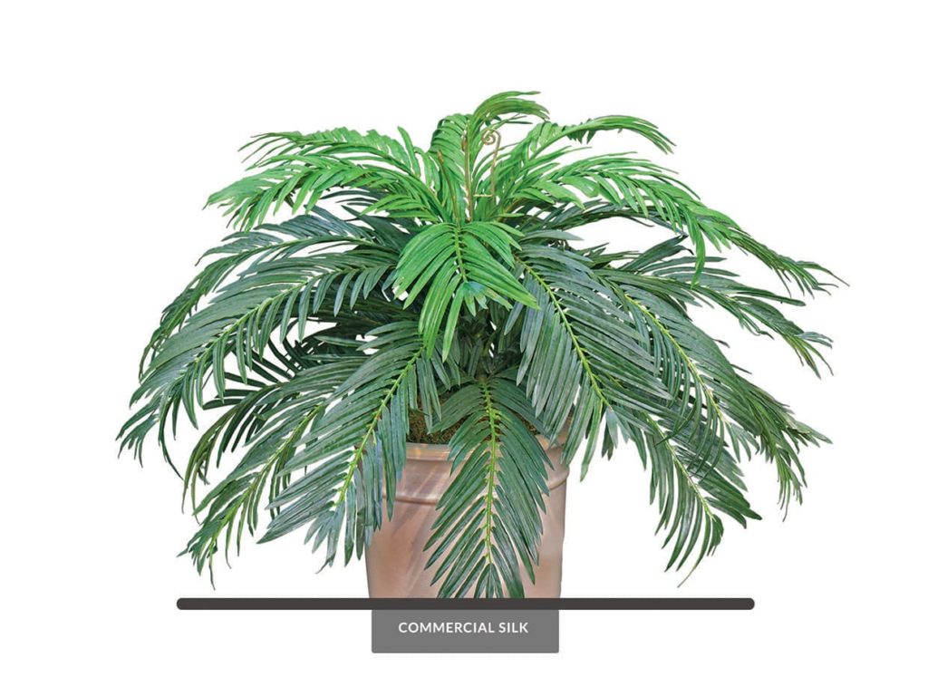 Artificial Sago Palms in Pots
