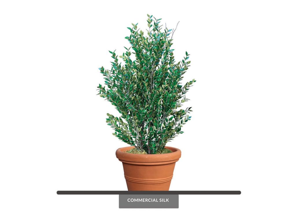 Artificial Privet Hedge Plants