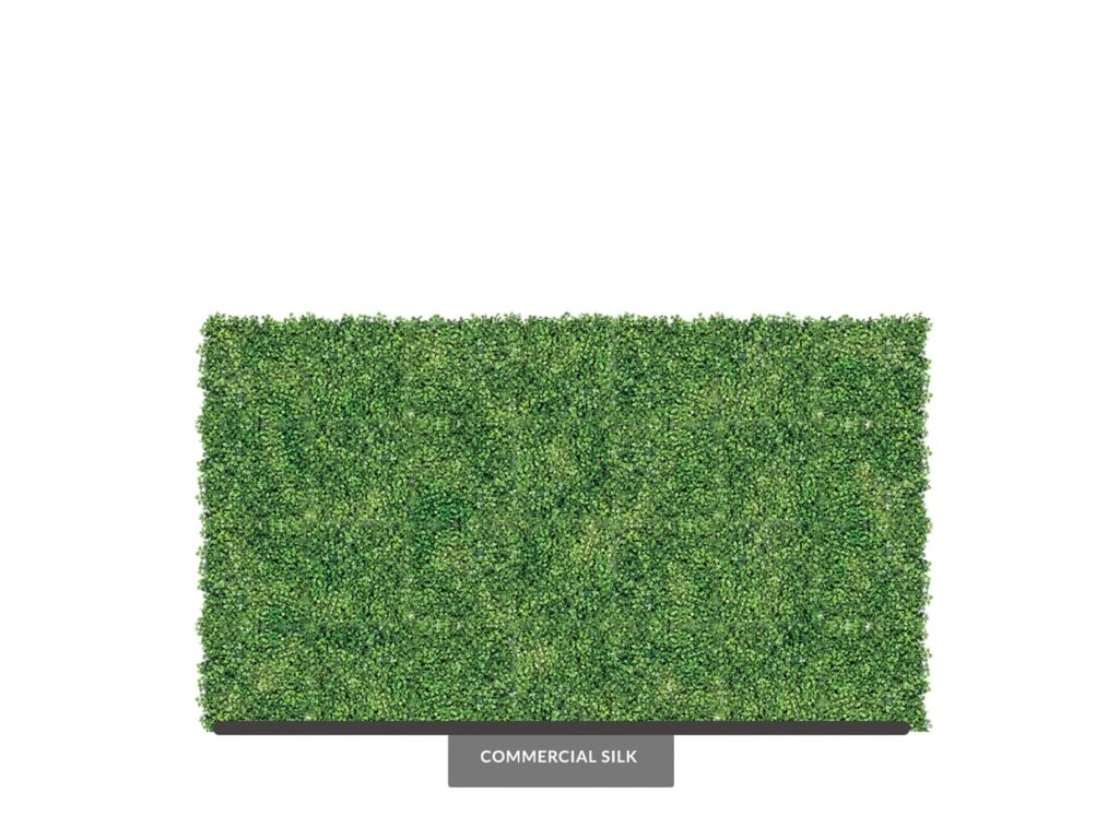 Faux Hedge Privacy Screen