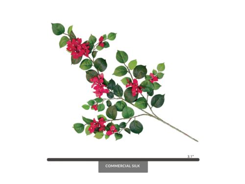 Silk Bougainvillea Leaves ID# BU#24H