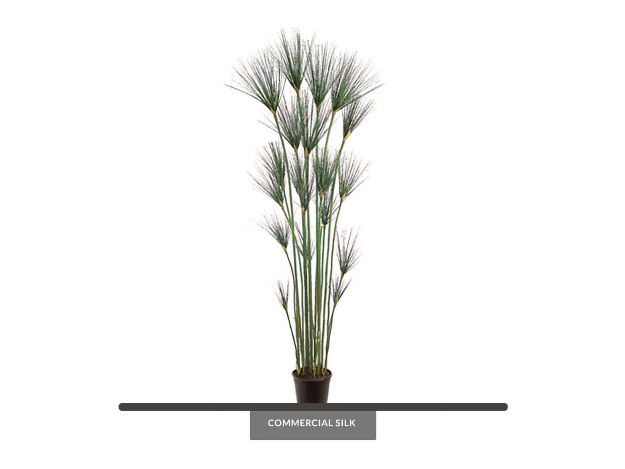 Egyptian Grass Plant Artificial King Tut Grass Commercial Silk