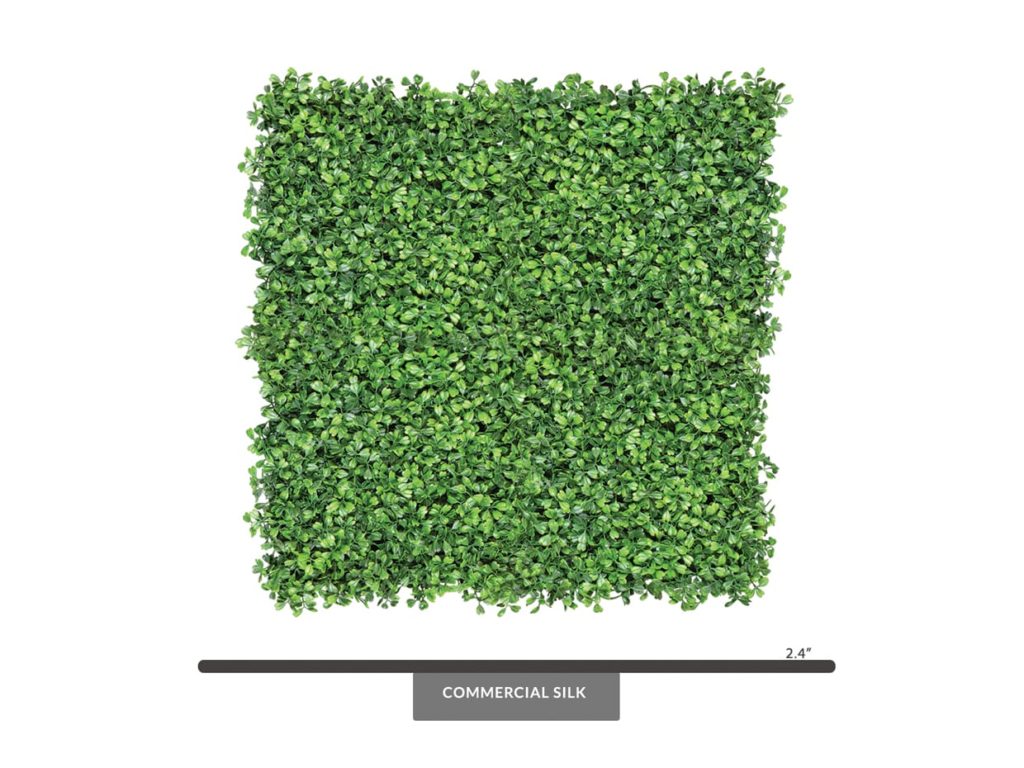 Artificial Boxwood Mat Square
