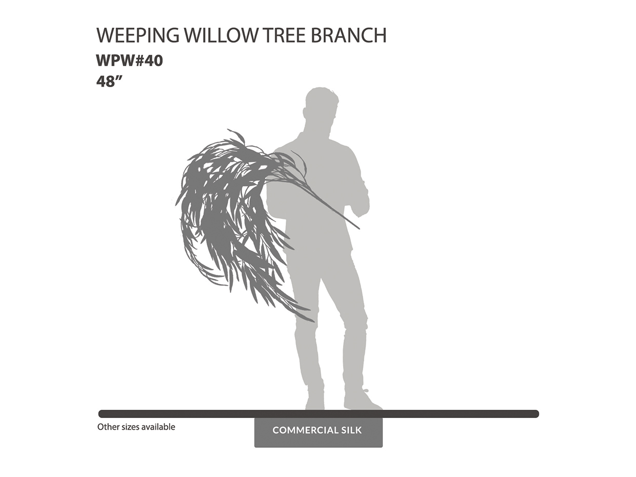 Weeping Willow Spray ID# WPW#40