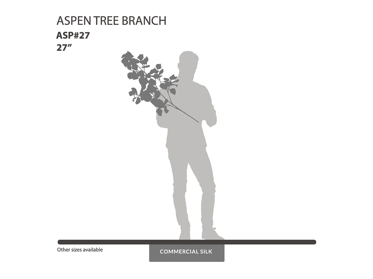 Aspen Spray, Green ID# ASP#27