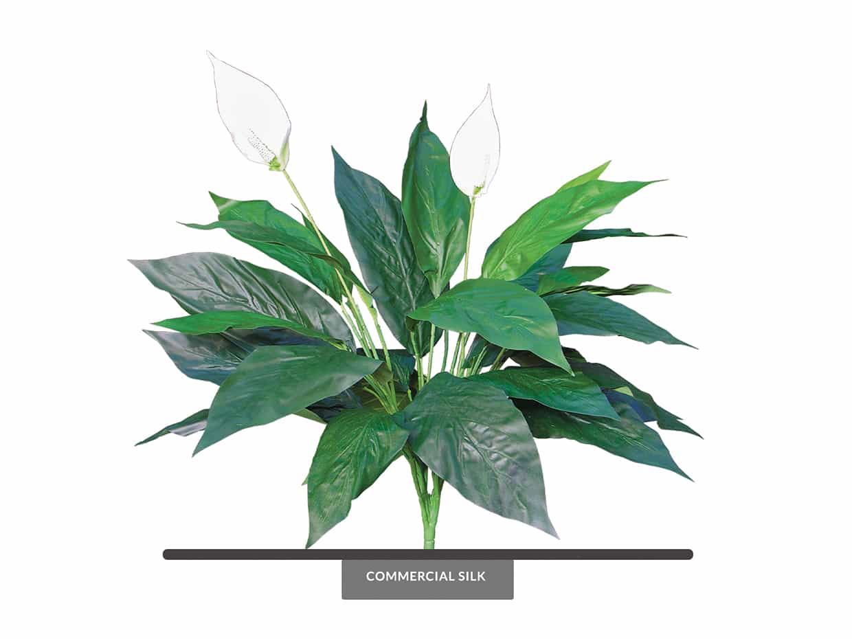 Peace Lily Plant Giant Artificial Potted Plant Commercial Silk