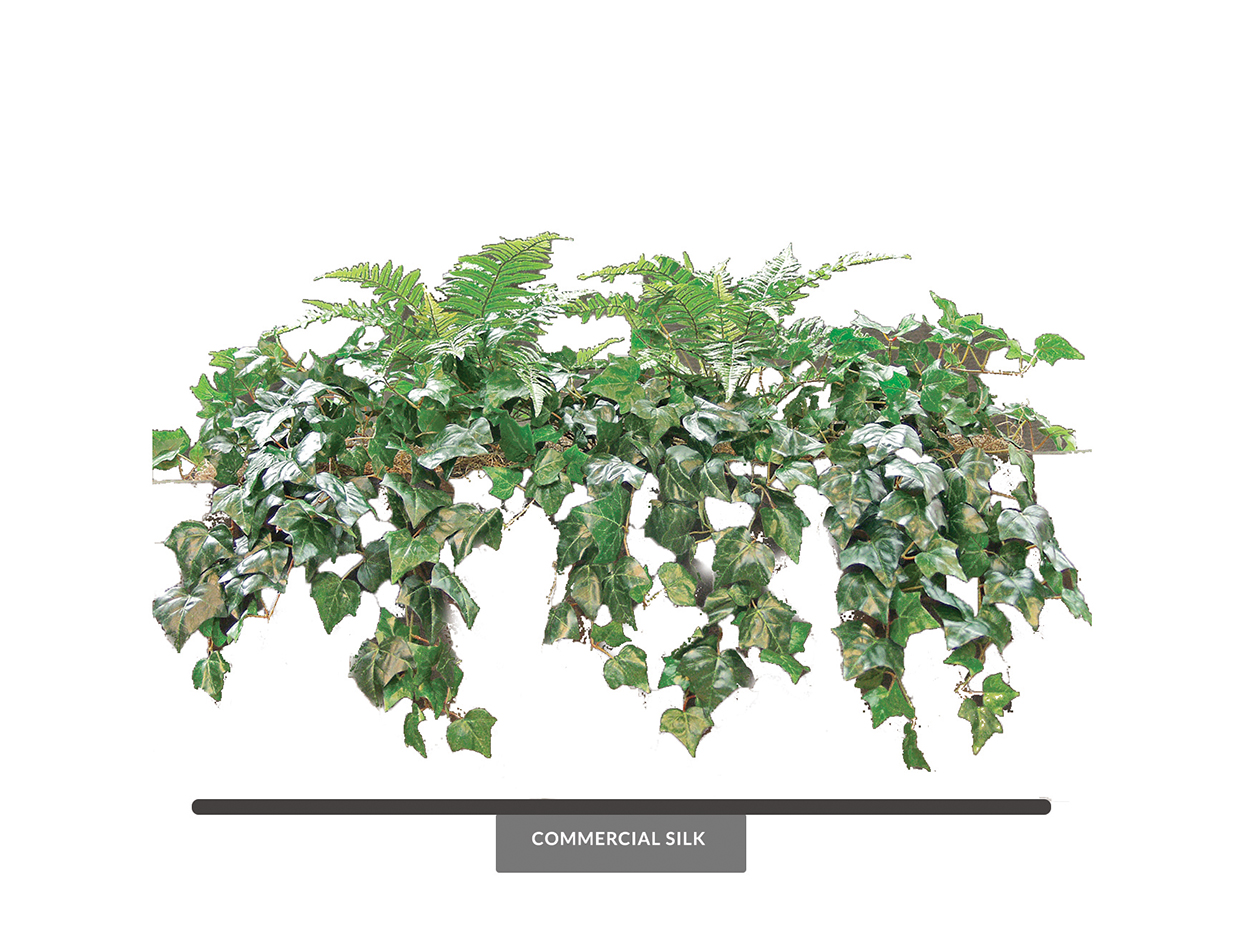 Artificial Trailing Ivy Hanging Plant