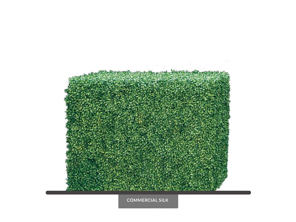 Artificial Topiary Hedge Trimmed Outdoor
