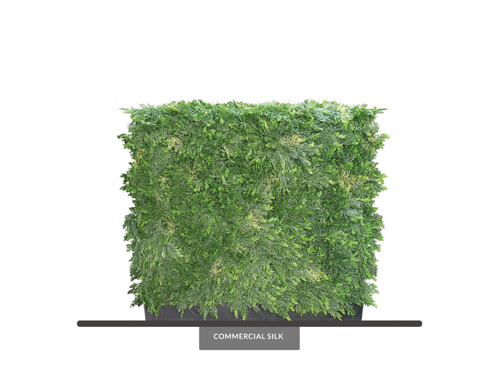 Artificial Cedar Topiary Hedge