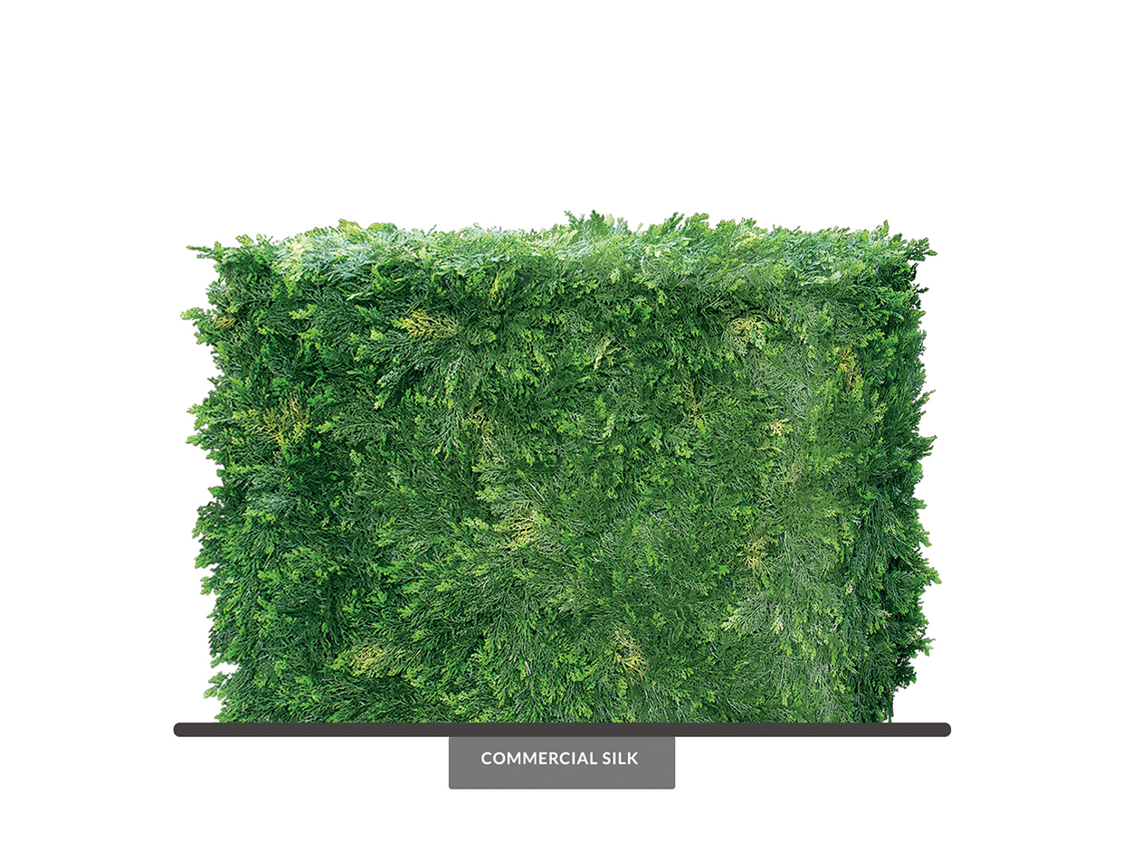 Artificial Cedar Topiary Hedge Outdoor