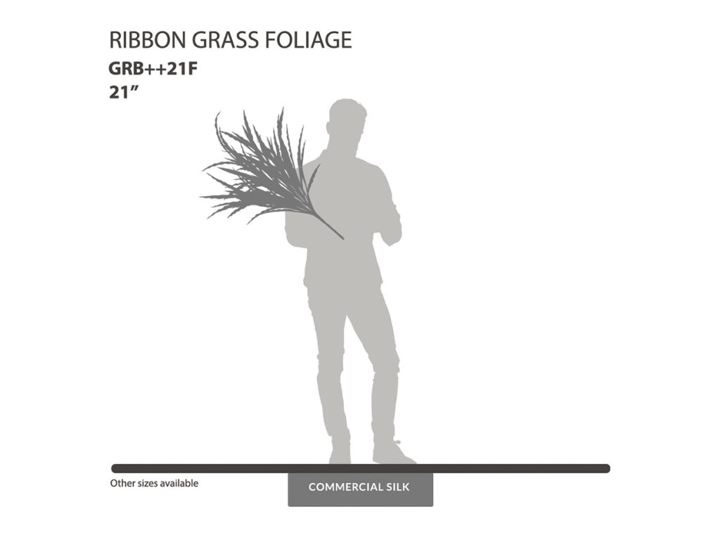 Artificial Foliage Ribbon Grass ID# GRB++21F