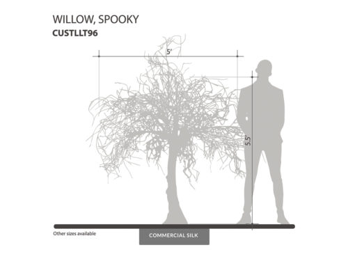 Spooky Leafless Tree ID# CUSTLLT96