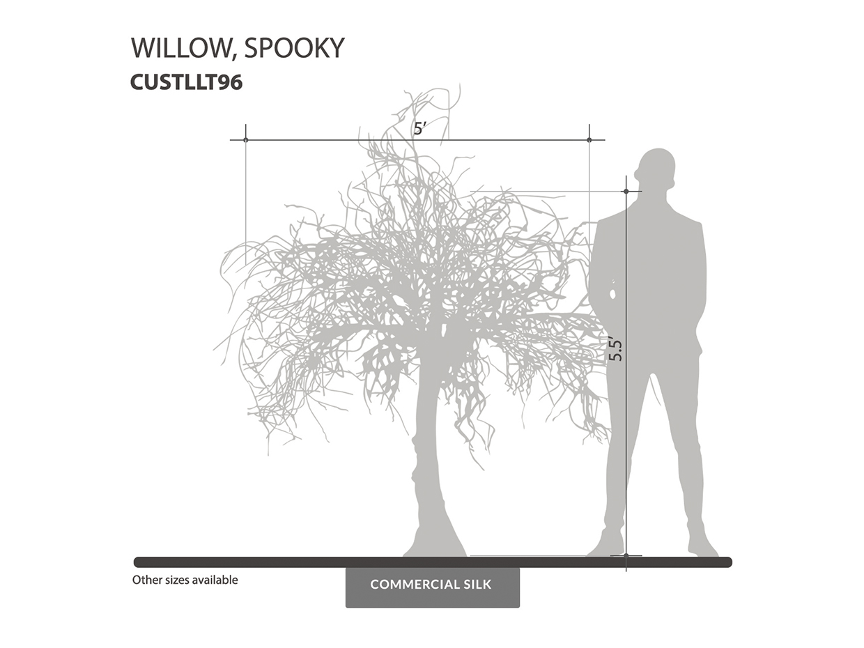 Spooky Leafless Tree ID# CUSTLLT96