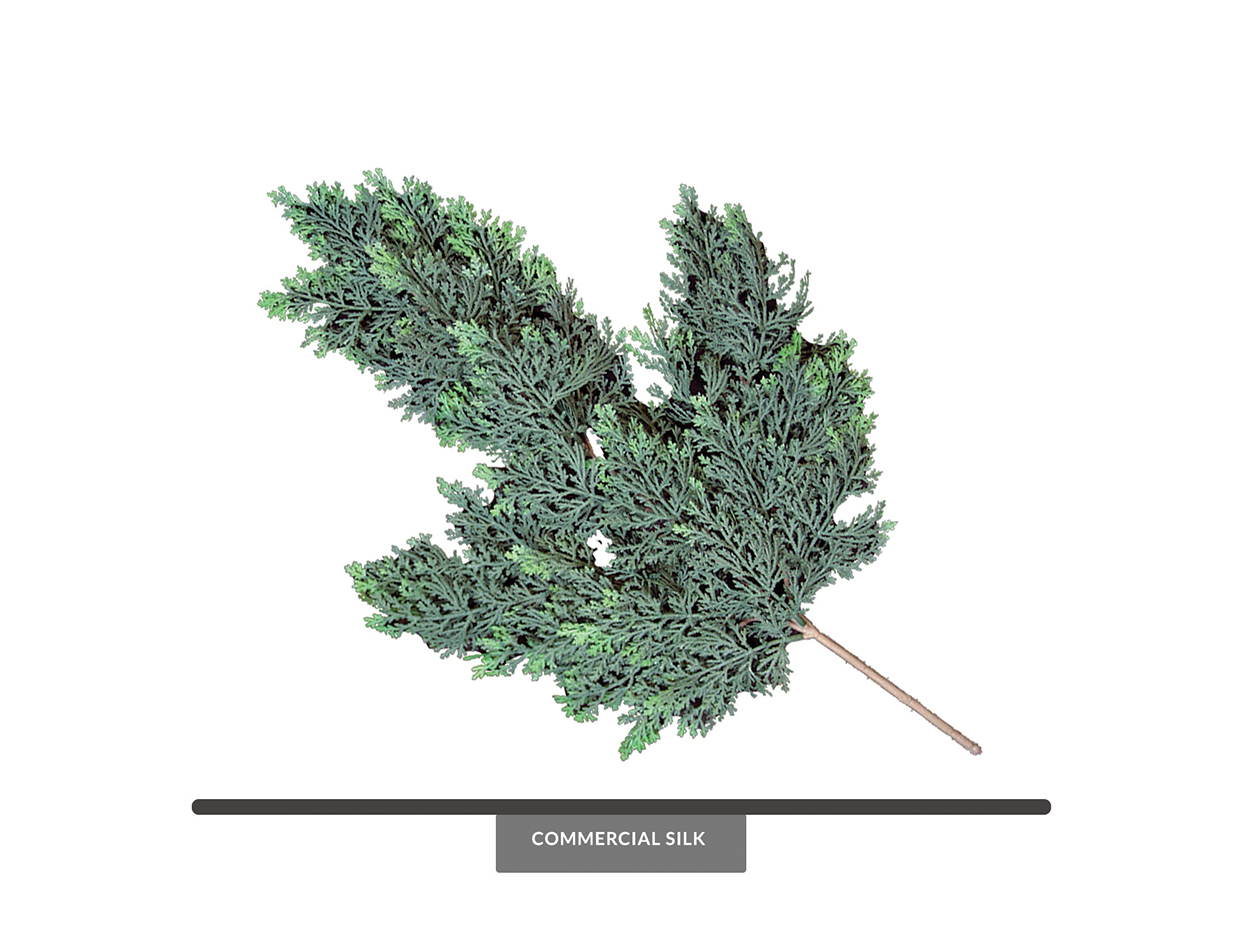Artificial Cedar Branches