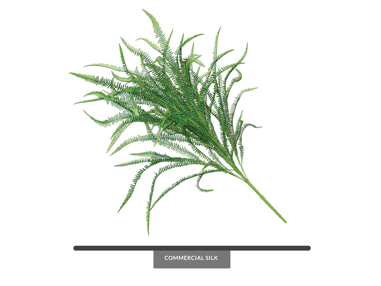 Artificial Sword Fern Foliage